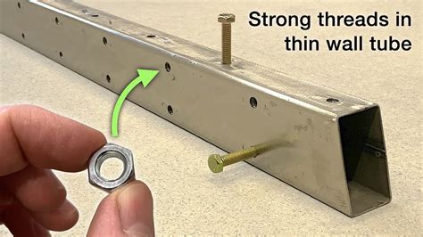 how to weld a nut to sheet metal|welding nuts in metal.